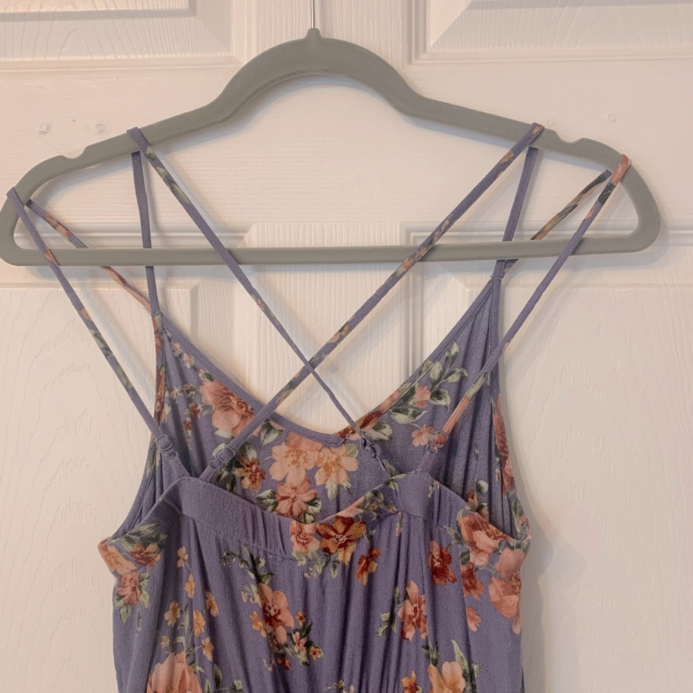 Floral wide-leg jumpsuit - Picture 3 of 5